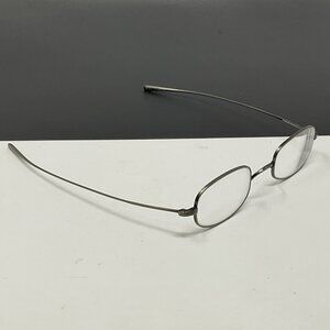 Oliver Peoples Trinity P Gunmetal wire Slim frame Titanium made in Japan